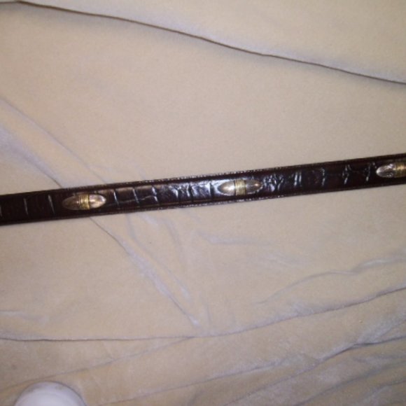 Arden decorative leather belt - Picture 2 of 3